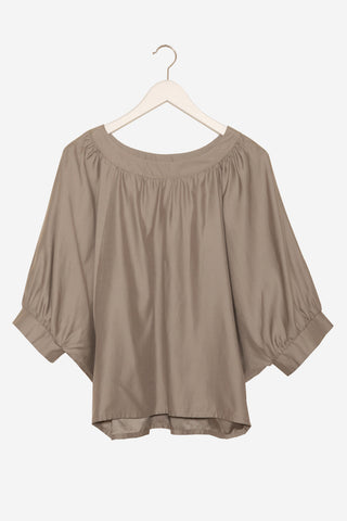 Batwing Silk Top